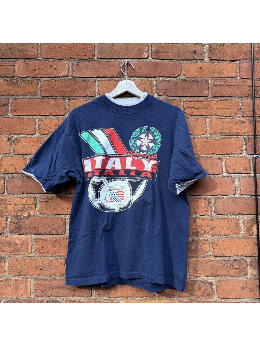 Vintage Italy world cup 1994 t shirt M